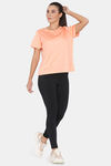 Zelocity Quick Dry Relaxed Top - Peach Fuzz — thumbnail 4